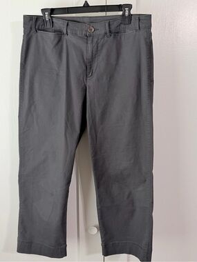 Old Navy Women’s Charcoal Gray Chino Pants